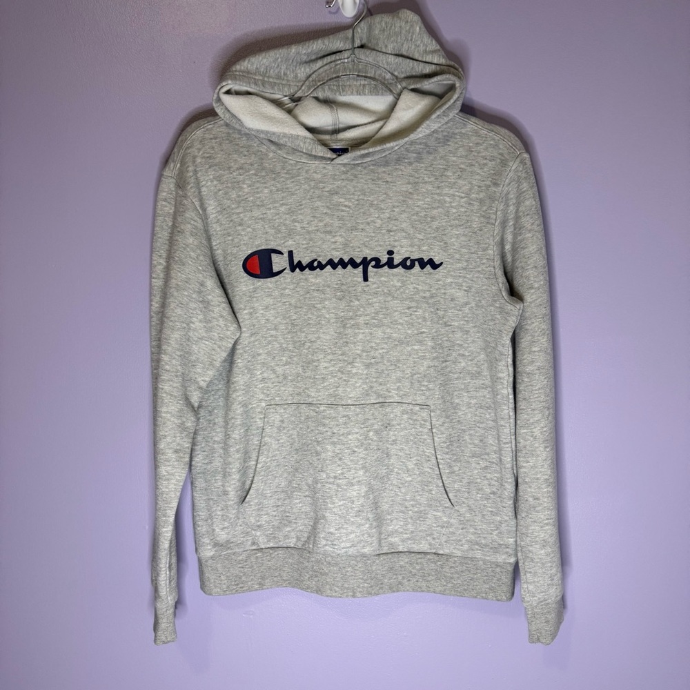 Champion Gray Hoodie 14/16